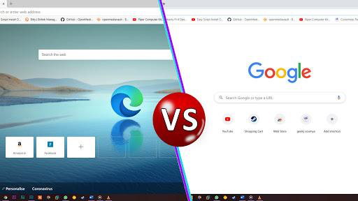 Sự khác biệt giữa Chrome và Microsoft Edge là gì?